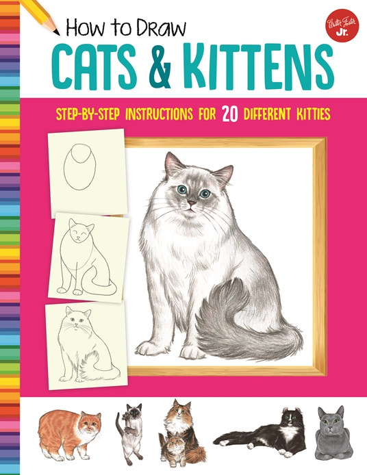 HOW TO DRAW CATS & KITTENS