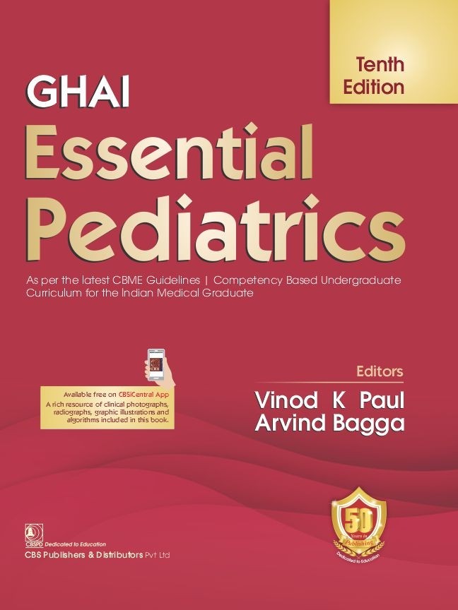 Ghai Essential Pediatrics 10Ed (Hb 2023)