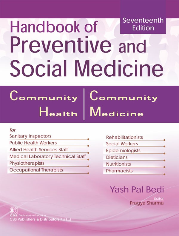 Handboook Of Preventive And Social Medicine For Courses In Nursing And Allied Health Sciences 17Ed (Pb 2018) 