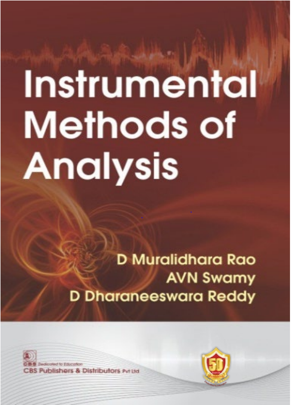 Instrumental Methods Of Analysis (Pb 2023)