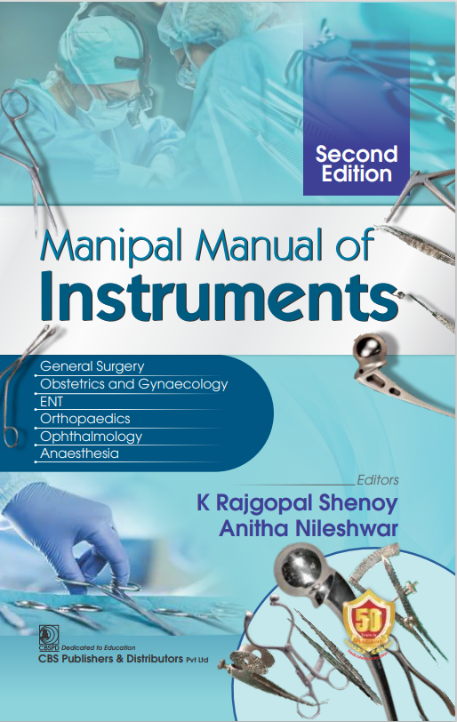 Manipal Manual Of Instruments 2Ed (Pb 2023)