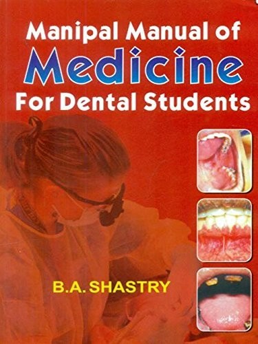 Manipal Manual Of Medicine For Dental Students (2015)