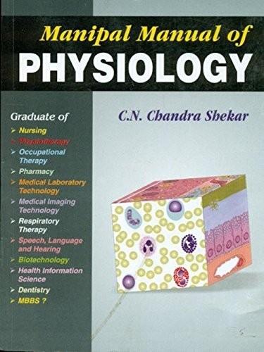 Manipal Manual Of Physiology (Pb 2019) 