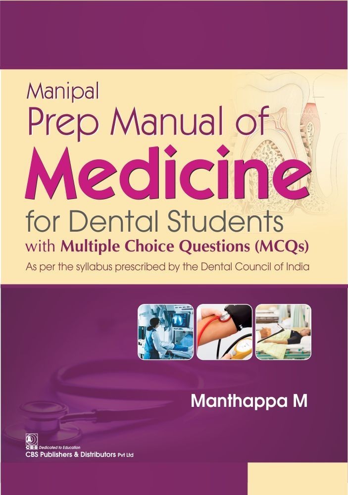 Manipal Prep Manual Of Medicine For Dental Students (Pb 2020) 