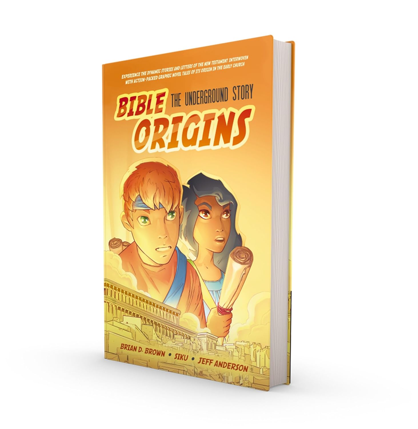 Bible Origins (Portions of the New Testament + Graphic Novel Origin Stories), Hardcover, Orange The Underground Story