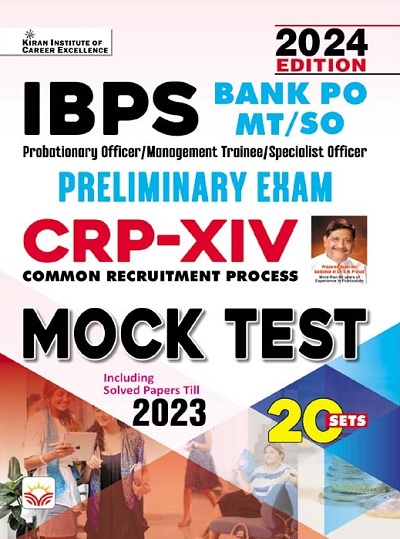 IBPS Bank PO Prelim Exam CRP XIV Mock Test 20 Sets (English Medium) 