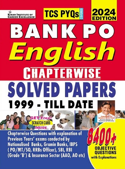 Bank Po English Chapterwise Solved Papers 1999 Till Date (English Medium)