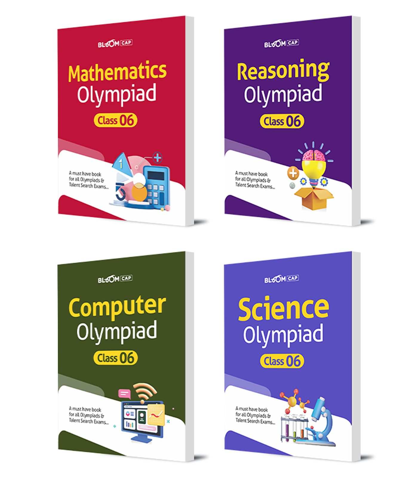 BLOOM CAP Olympiad Mathematics, Computer, Reasoning,Science Class 6