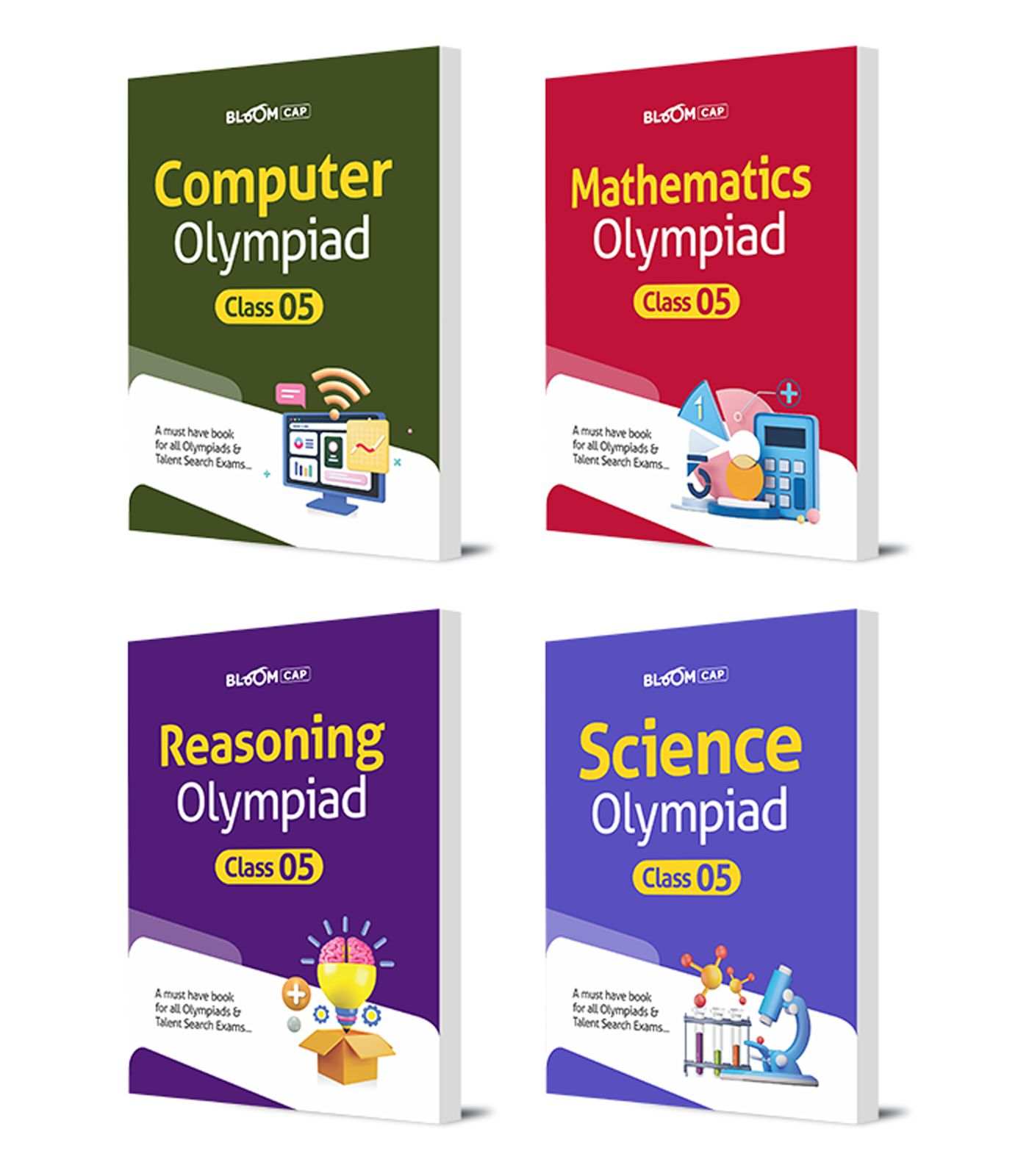 BLOOM CAP Olympiad Computer, Mathematics,Reasoning,Science Class 5