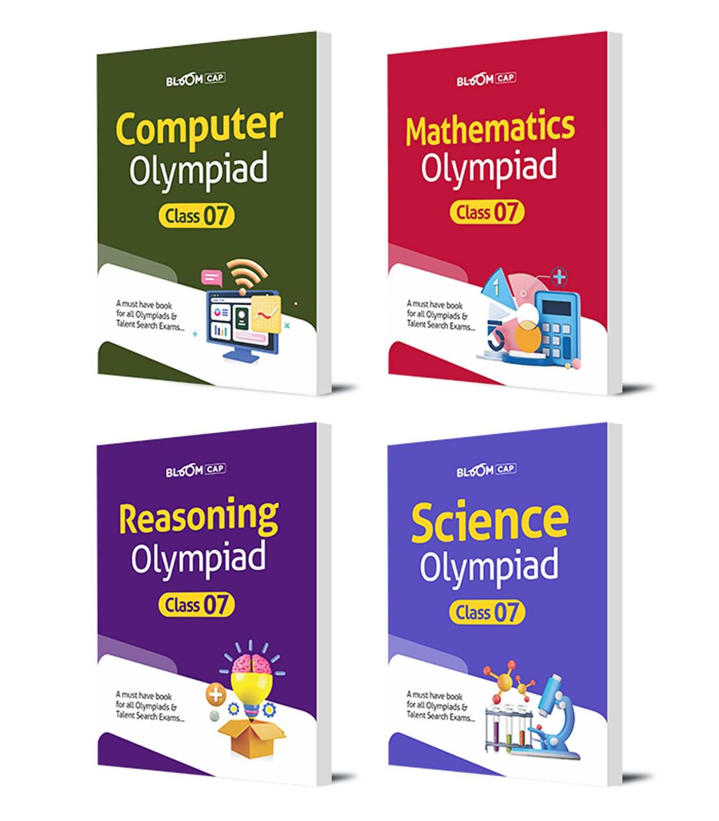 BLOOM CAP Olympiad Computer, Mathematics, Reasoning, Science Class 7