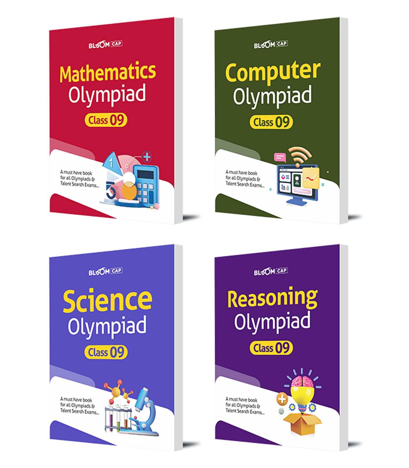 BLOOM CAP Olympiad Mathematics,Science, Reasoning, Computer Class 9