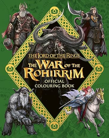 The Lord of the Rings: The War of the Rohirrim Official Colouring  Book