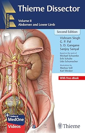 THIEME DISSECTOR ABDOMEN AND LOWER LIMB VOLUME 2 WITH ACCESS CODE 2ED 