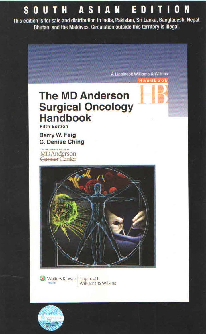 The M.D. Anderson Handbook Surgical Oncology(SAE)