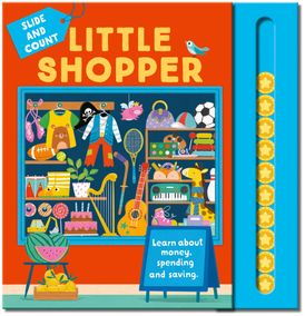 Little Shopper - A brand new illustrated book for 2025, helping children learn about money, spending and saving.