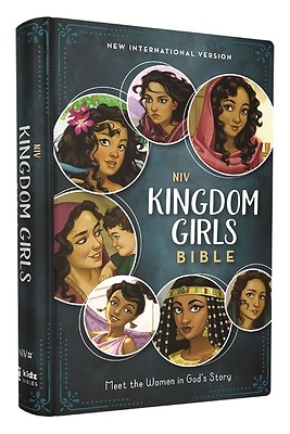 NIV, KINGDOM GIRLS BIBLE, FULL COLOR, HARDCOVER, TEAL, COMFORT PRINT
