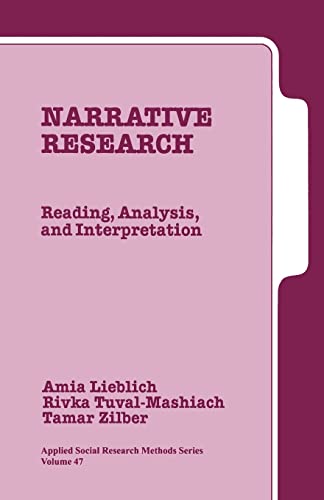 Narrative Research  Reading, Analysis, and Interpretation