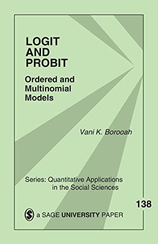 Logit and Probit  Ordered and Multinomial Models