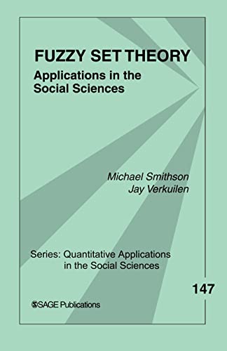 Fuzzy Set Theory  Applications in the Social Sciences