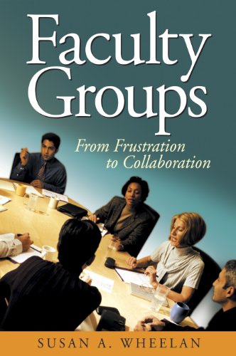 Faculty Groups  From Frustration to Collaboration
