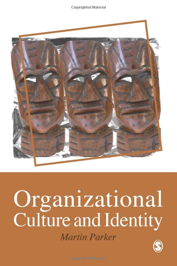 Organizational Culture and Identity