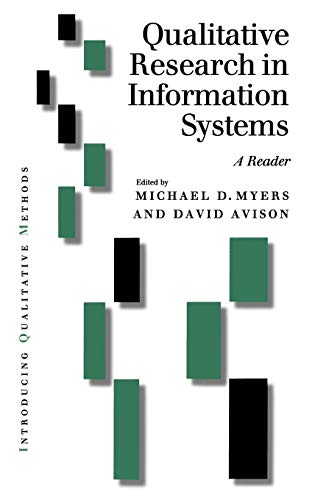 Qualitative Research in Information Systems  A Reader