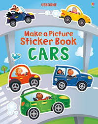 Make A Picture Sticker Book: Cars