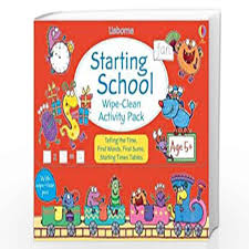 Starting School Wipe-Clean Activity Pad 5+
