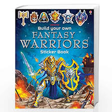 Build Your Own Fantasy Warriors Sticker Book