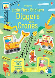 Little First Stickers: Diggers And Cranes