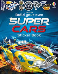 Build Your Own Super Cars Sticker Book