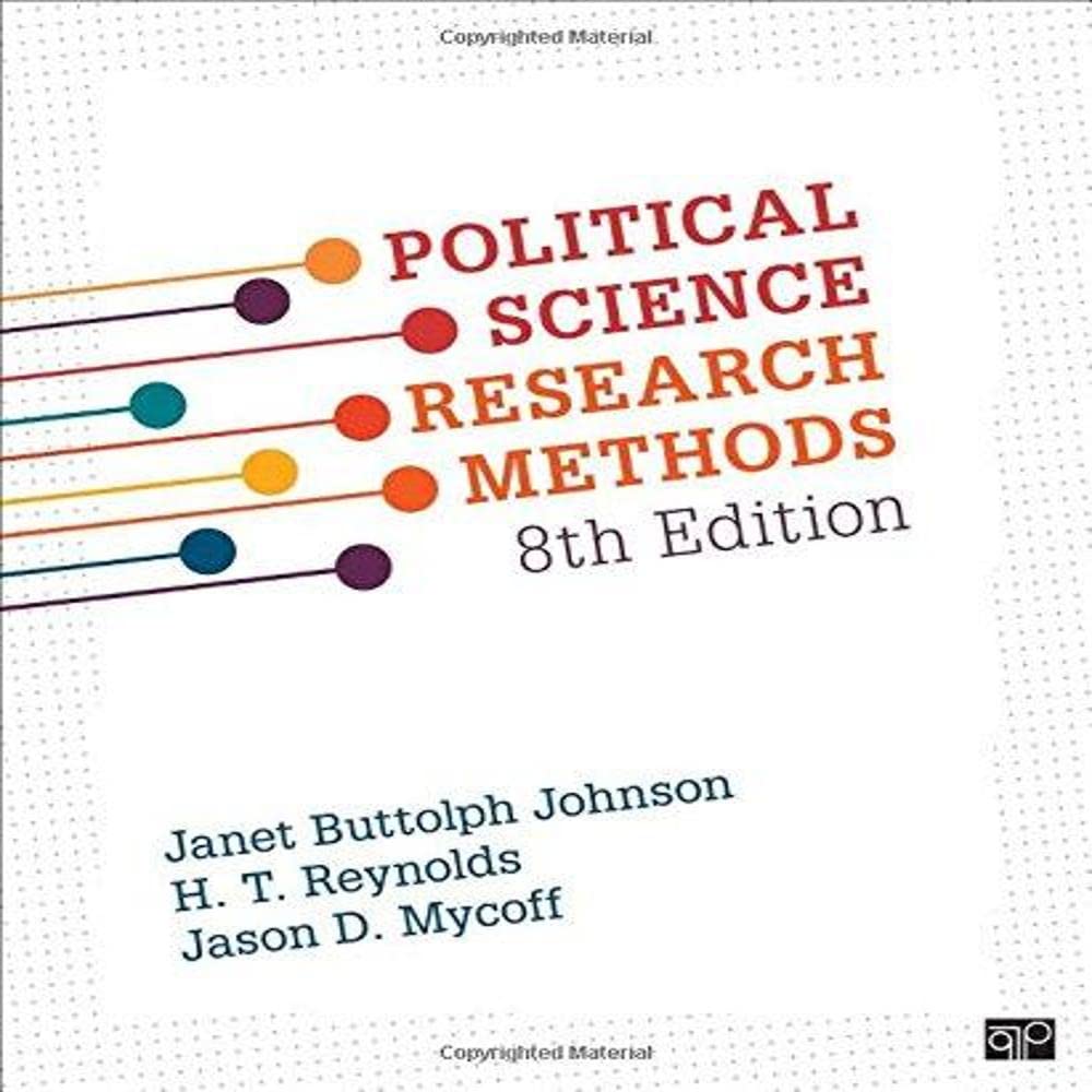 Political Science Research Methods