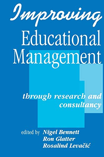 Improving Educational Management  Through Research and Consultancy