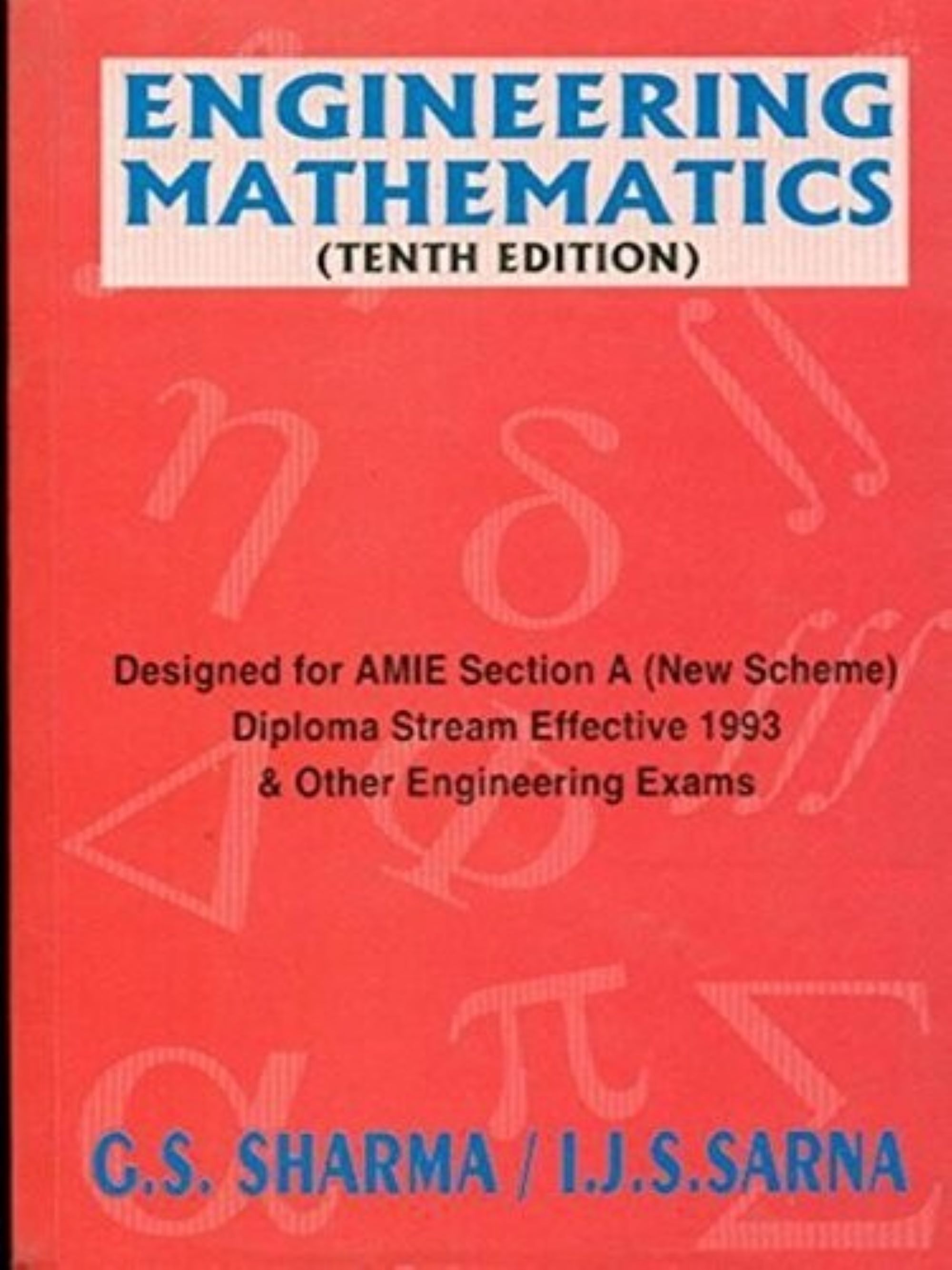 Engineering Mathematics, 10E