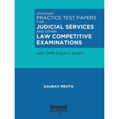 Practice Test Papers for Judicial Services and other Law Competitive Examinations