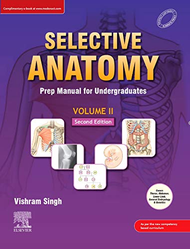Selective Anatomy Vol 2, Preparatory manual for undergraduates
