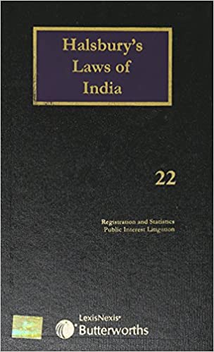 Registration and Statistics, Public Interest Litigation; Vol 22