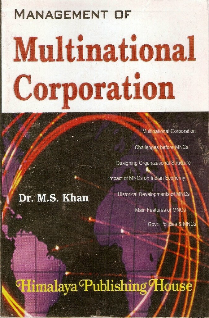 Management of Multinational Corporation