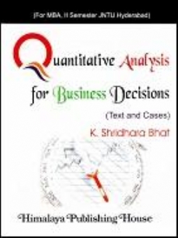 Quantitative Analysis for Business Decisions