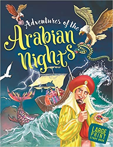 LARGE PRINT ADVENTURES OF ARABIAN NIGHTS
