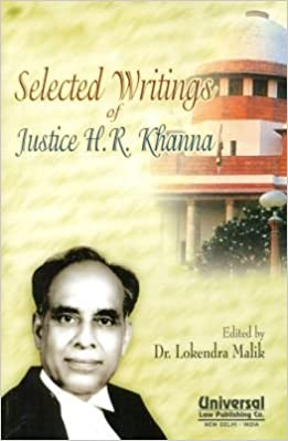 Selected Writings of Justice H.R. Khanna