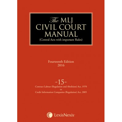 Civil Court Manual (Central Acts with important Rules); Contract Labour (Regulation and Abolition) 