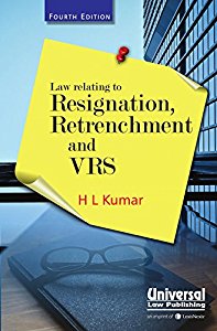 Law Relating to Resignation and VRS