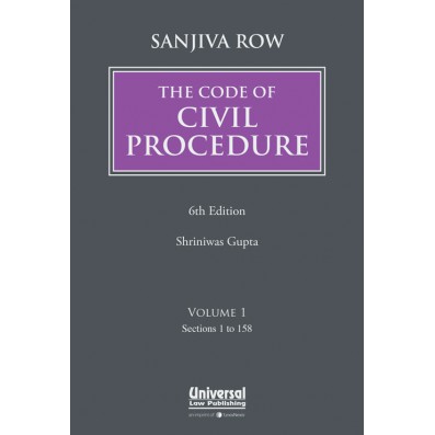 Sanjiva Row's The Code of Civil Procedure