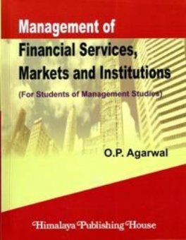 Management of Financial Services, Markets and Institutions