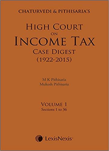 High Court on Income Tax Case Digest (1922-2015)