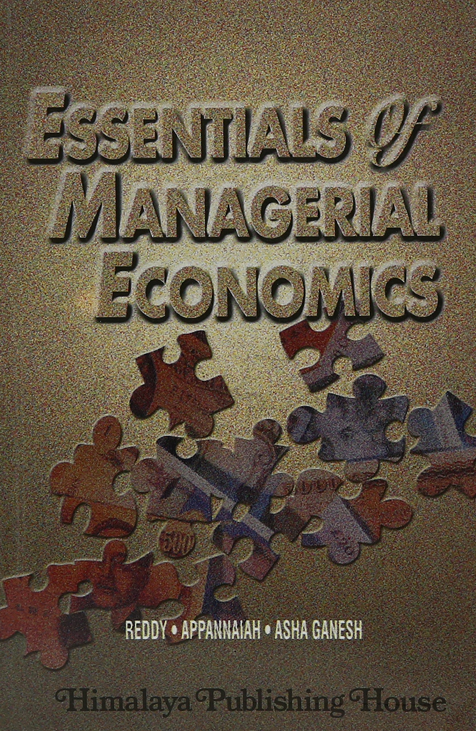 Essentials of Managerial Economics