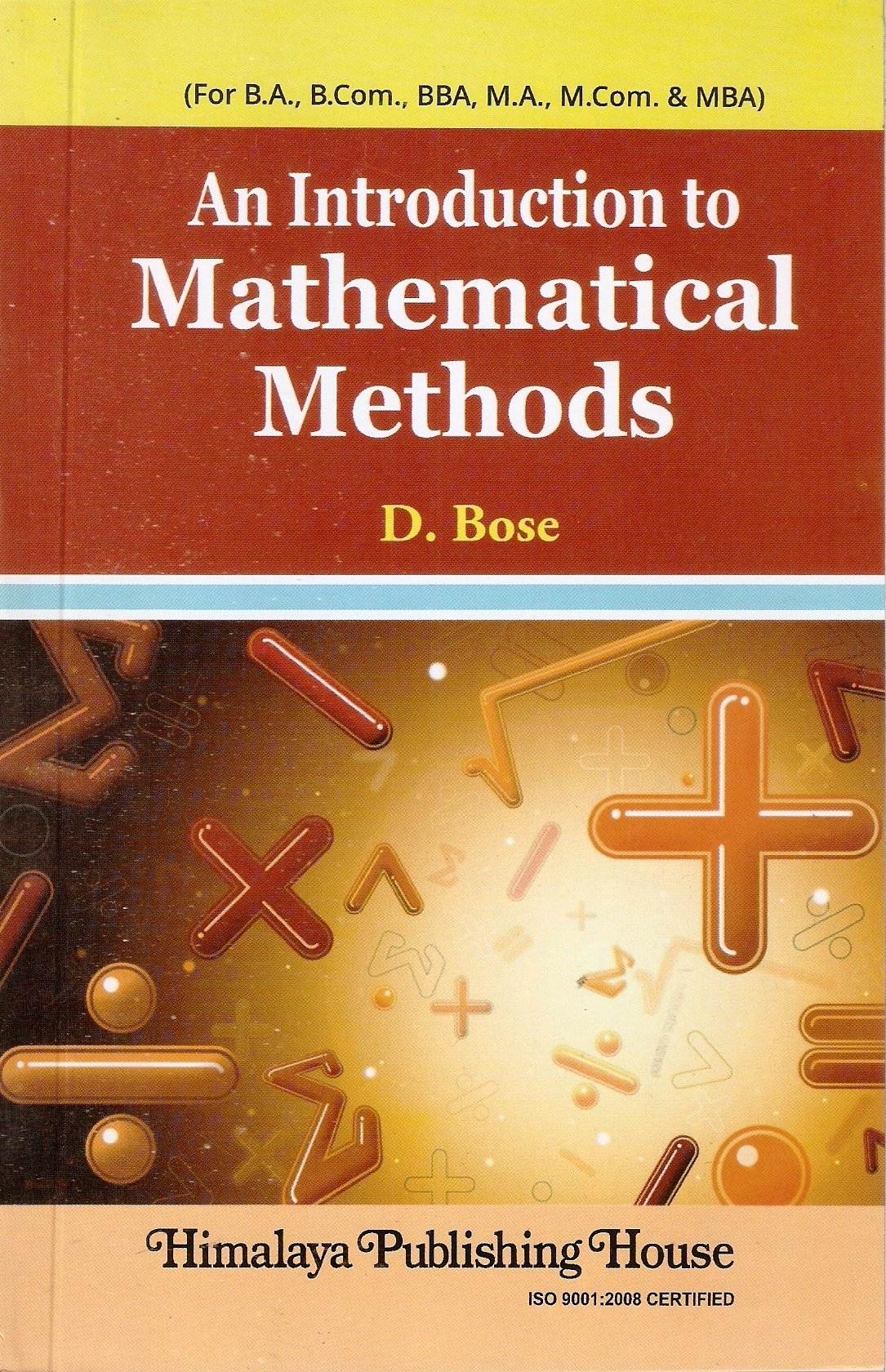 An Introduction to Mathematical Methods