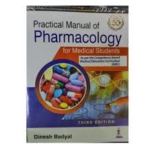 Practical Manual of Pharmacology for Medical Students