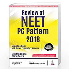 Review of NEET PG Pattern 2018